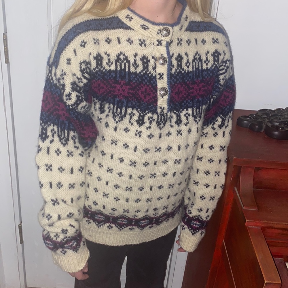 LL BEAN oversized sweater